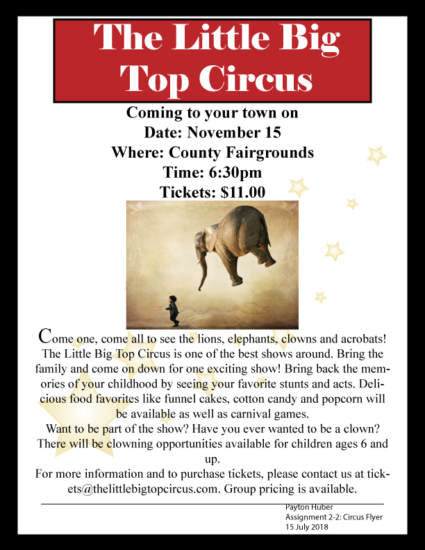Circus Flyer