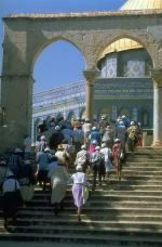 Subida para a C�pula da Pedra