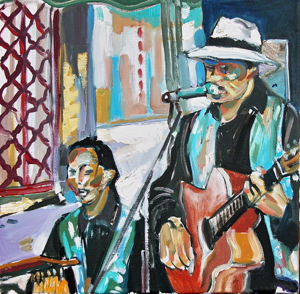 Street-musicians foto