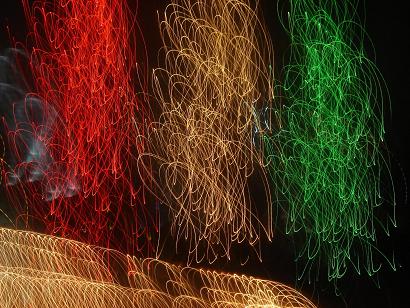 Blurry Christmas Lights