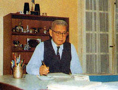 His Antony residence in France