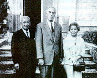 Visiting Broadlands, England 1970 as invitied guest of Lord Louis Mountbatten