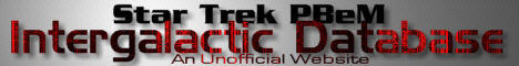 Star Trek PBeM Intergalactic Database: Online Startrek sims Home