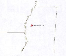 map of the Mississippi delta