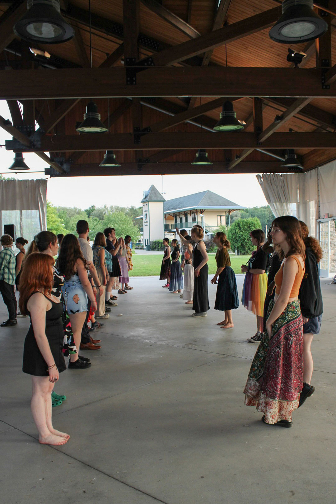 contra dancing