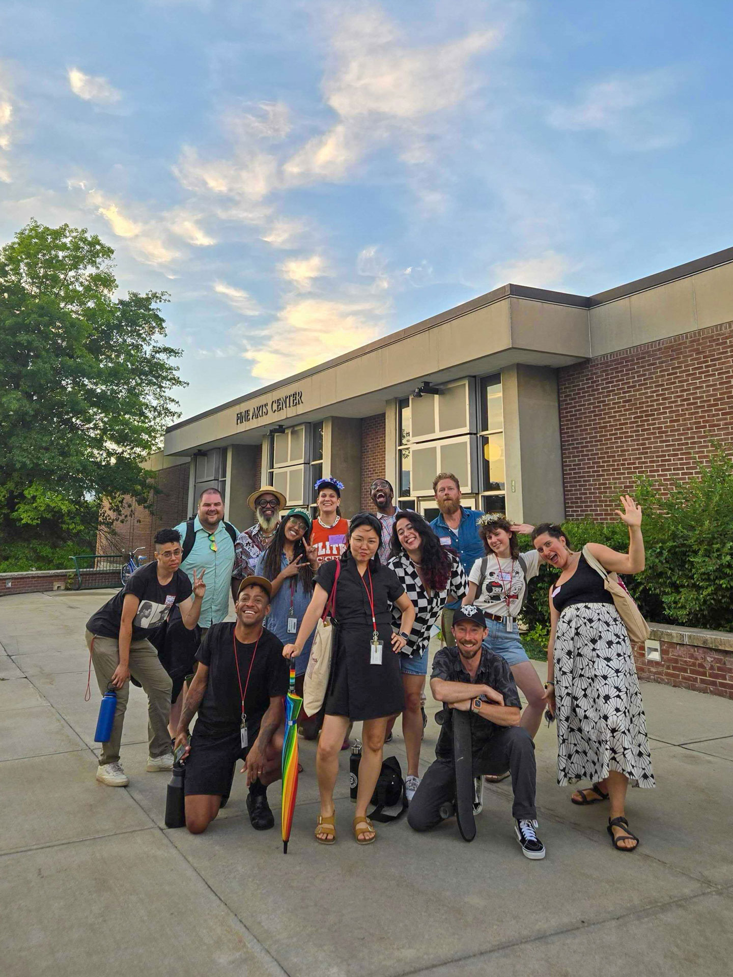 Photo of the teachers at GIA