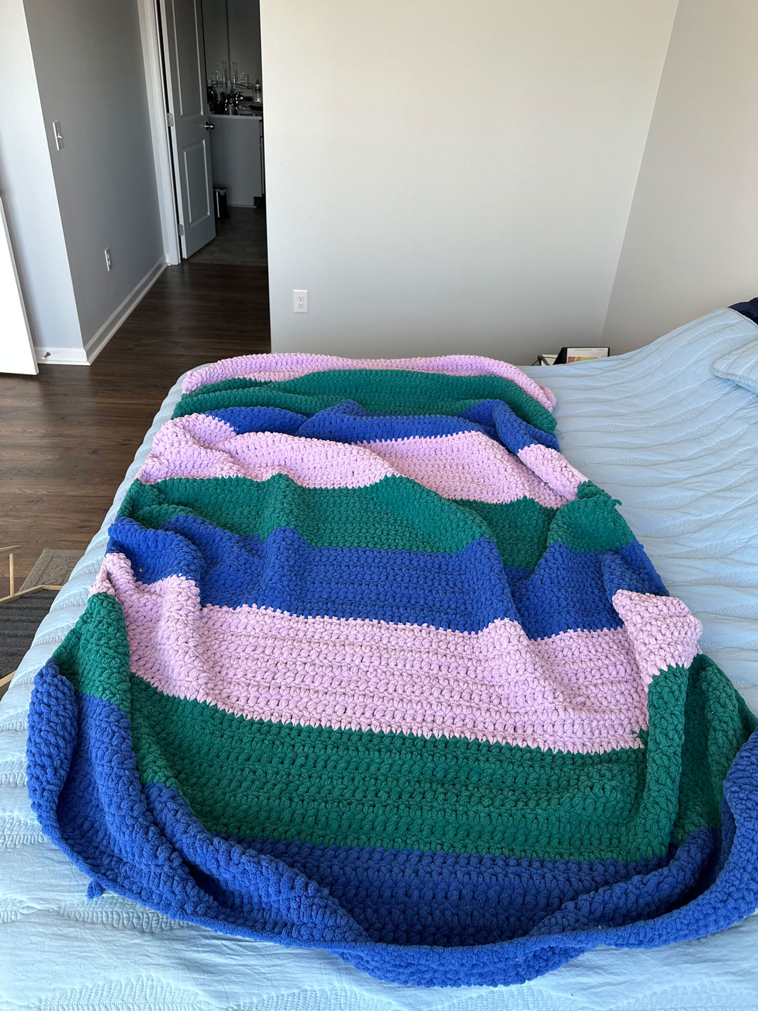 A blanket phoenix made