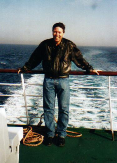 On the ferry to Morocco