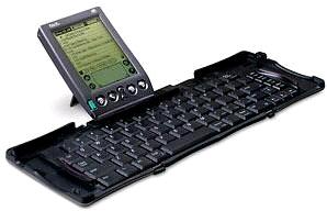 Palm folding keyboard with VIIx