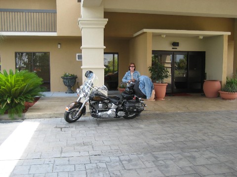 This is where Tina spent 4 days in Jacksonville, Fl