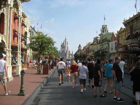 Disney's main street USA