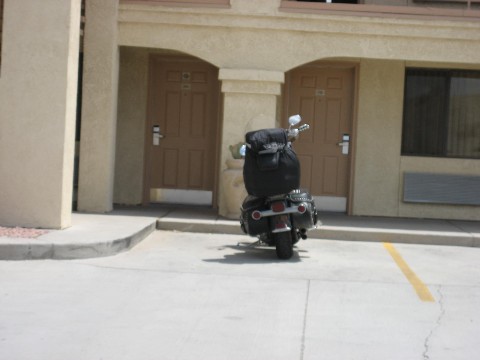 The hotel in Needles, Ca