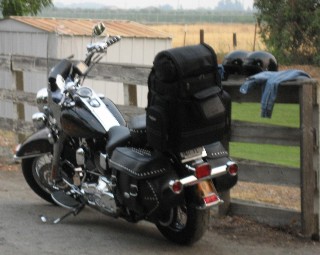 Packed and ready to roll.