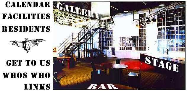 Club evenings, Art Gallery, promotions venue, shoot locations, conference venue and once off productions including live music, performers of all types, movies, projections, physical theatre, poetry, fine art, and pyrotronics, all curated towards carefully selected topics and themes. Industrial, state of the art, venue in Newtown (South African cultural precinct), Johannesburg. We specialise in Arts from all disciplines, presenting top class multi media productions. We provide a platform where High Art becomes accessible to the public in an enjoyable and inspiring format.