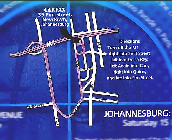 Map to Carfax 40K