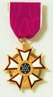 Legion of Merit Medal for exceptionally meritorious conduct in performance of outstanding service to the US