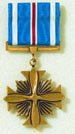Distinguished Flying Cross Medal for herosim or extraordinary achievement while participating in aerial flight