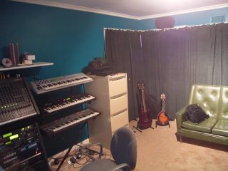 Looking back in the main room