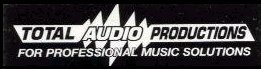 Total Audio Productions Logo