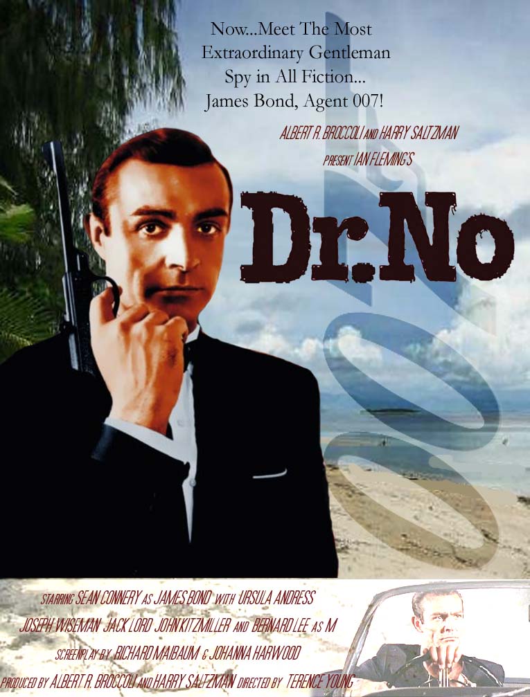 One of my least favorite posters, it still captures the essence of the original James Bond