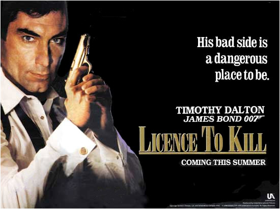 One of the darker Bond films