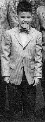 Paul Donovan as a child