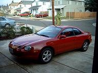 Front of car