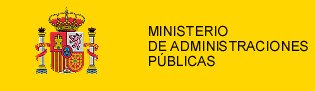 MINISTERIO DE ADMINISTRACIONES P&Uacute;BLICAS