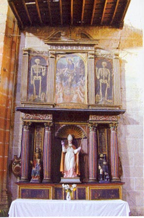 RETABLO LATERAL IGLESIA SAN PEDRO APOSTOL