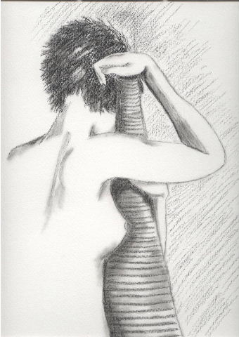 Painting, Charcoal Sketch