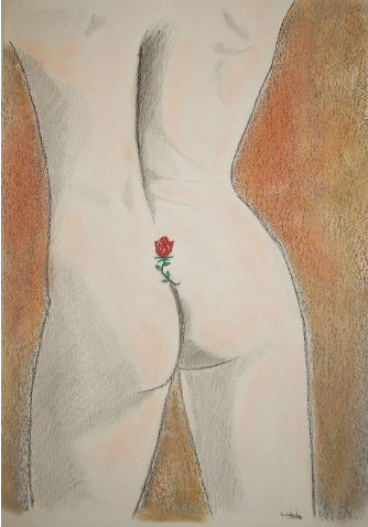 Painting, Rose Tattoo
