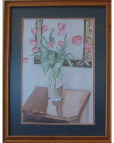 Painting, Tulips