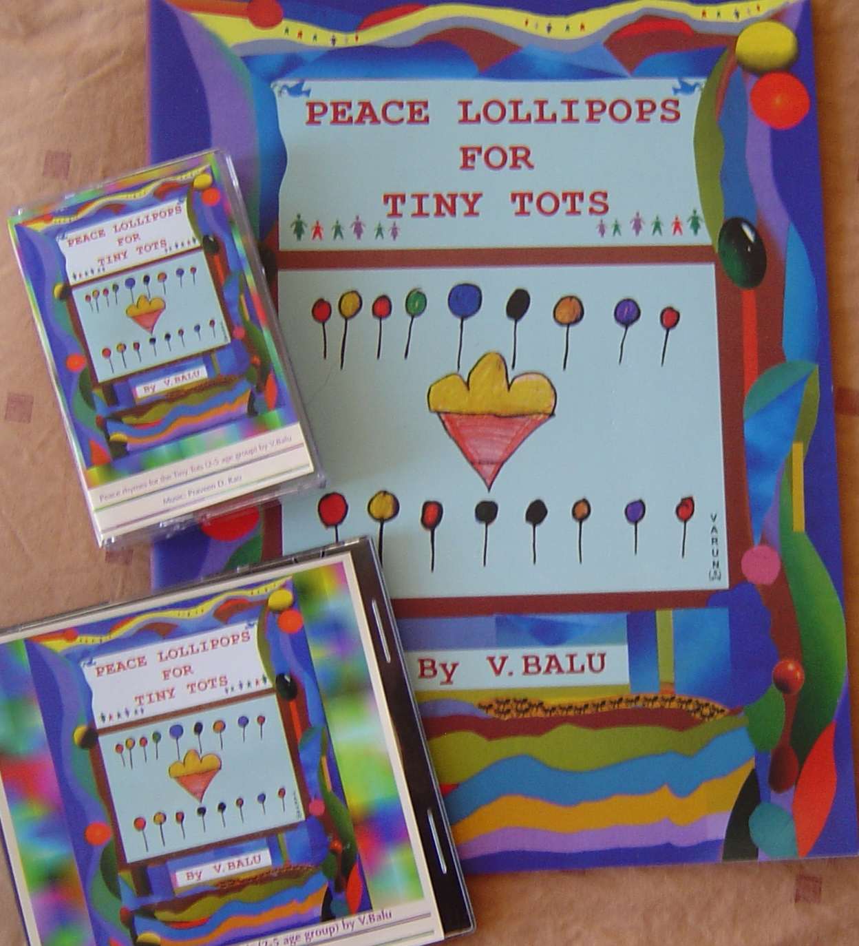 Peace Lollipops for tiny tots