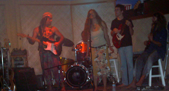 Peace Tribe at the Blue Dolphin