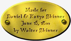Plaque from Wardrobe