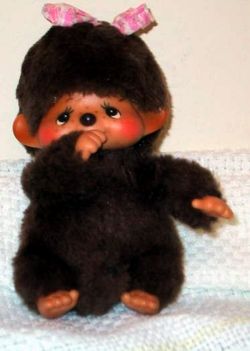 Vintage Monchhichi Baby Girl