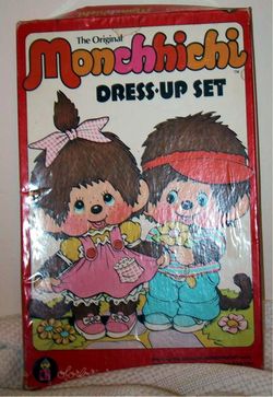 Monchhichi Colorforms Set