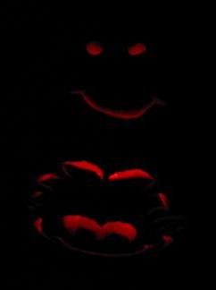 Halloween 2007 top of pumpkin