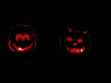 Halloween 2007 pumpkins