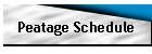 Peatage Schedule