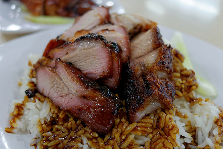 Teriyaki Chicken on White Rice