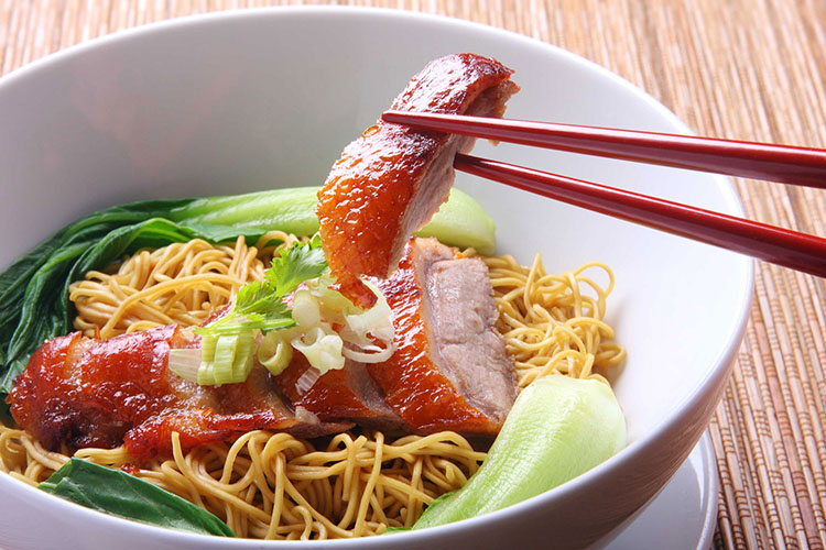 Honey Chicken w/ Noodles