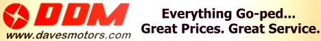 Dave's Discount Motors, Great Prices For All Of Your Goped Needs!