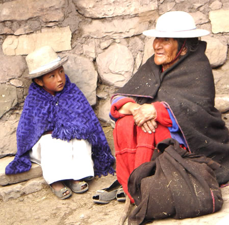 Foto  Abuela y nieta
