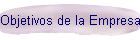 Objetivos de la Empresa