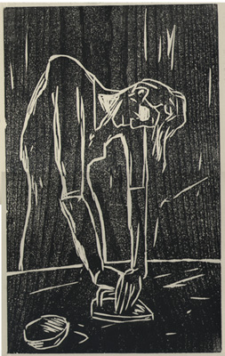 Woman Ironing