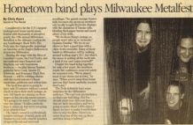 Click to see larger photo of this newspaper article