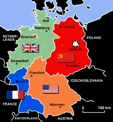 Map of Occupation Zones