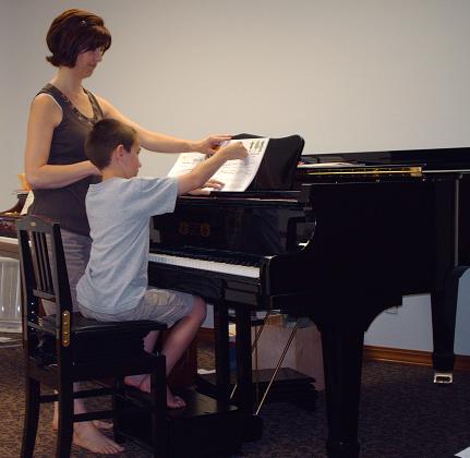 Sam's Piano Lesson