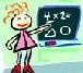 Picture of Teacher at Blackboard